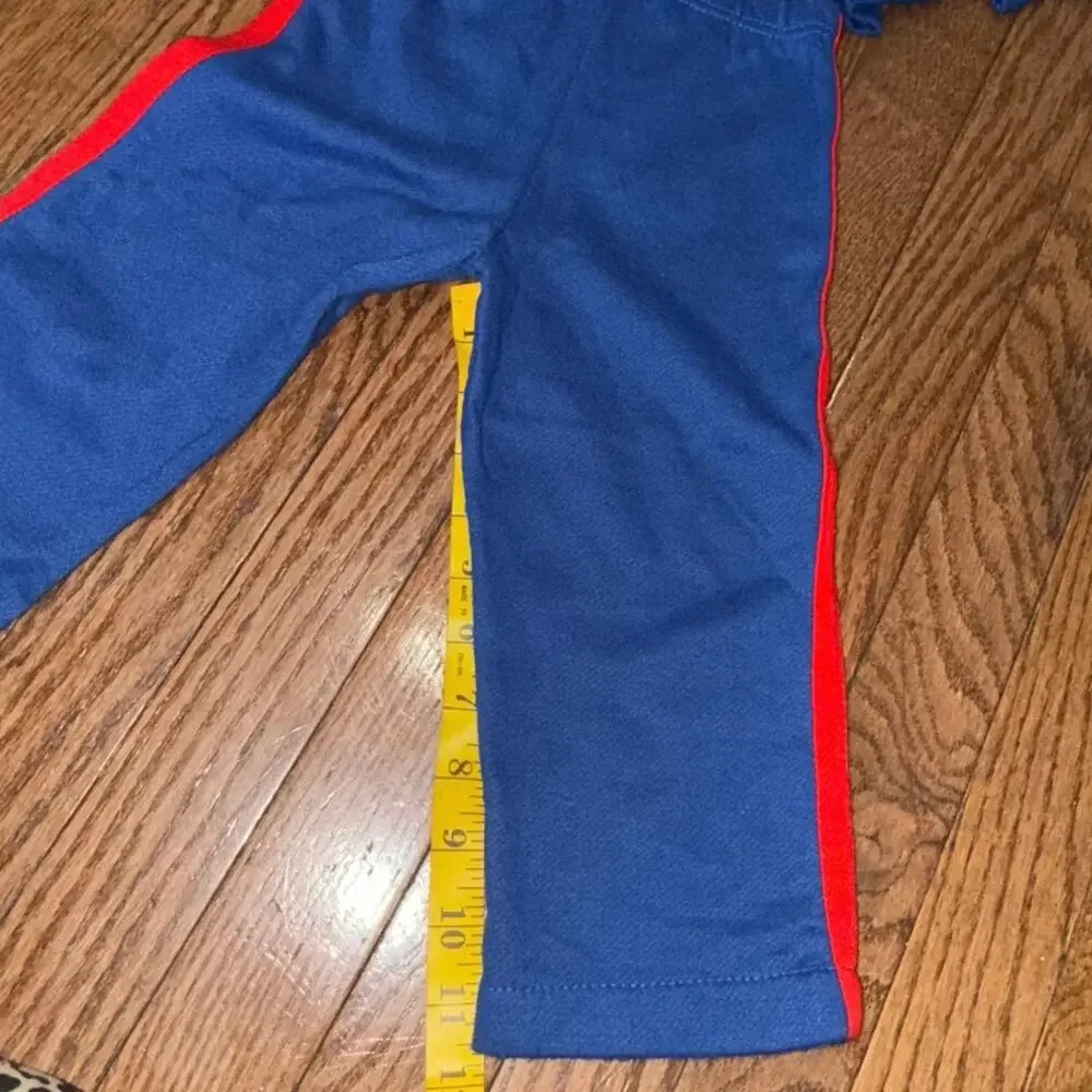 Vintage late 80s early 90s NFL New York Giants toddler tracksuit set.